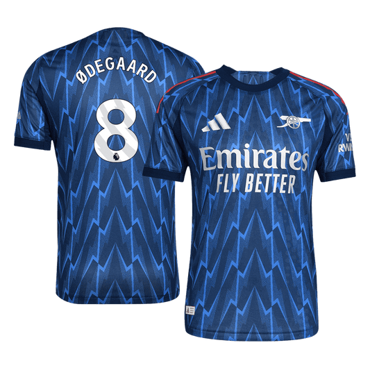ØDEGAARD #8 Arsenal Borte Herrer Matchdrakt 2025/26