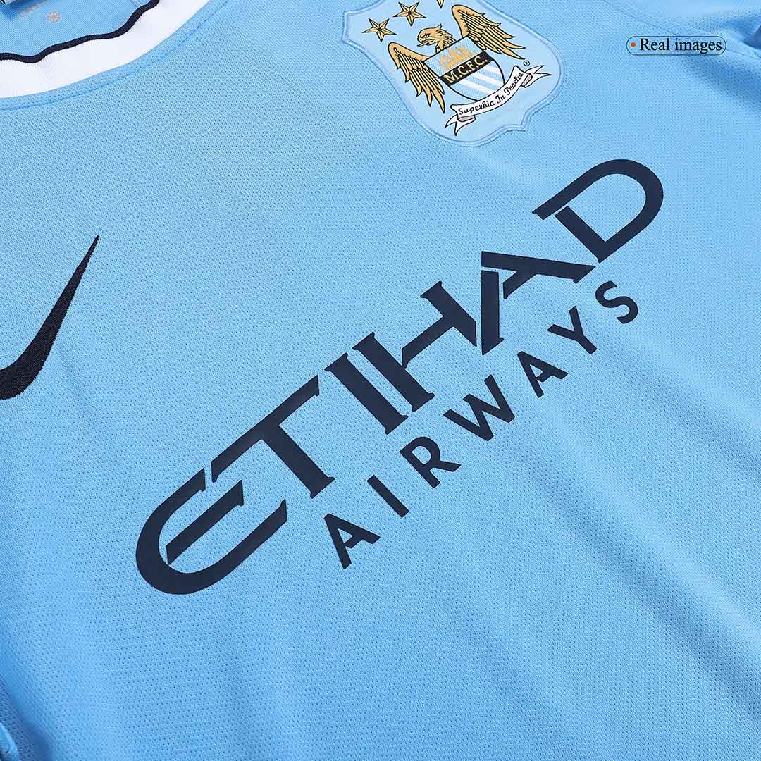 Manchester City 2013/14 Hjemme Retro drakt