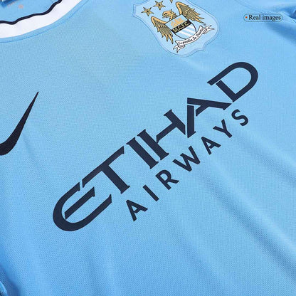 Manchester City 2013/14 Hjemme Retro drakt