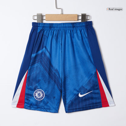 Chelsea Hjemme Barn Drakt + Shorts 2025/26