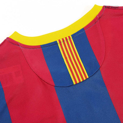 Messi #10 Barcelona 2010/11 Hjemme Retro drakt