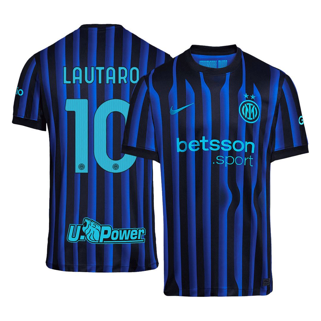 LAUTARO #10 Inter Milan Hjemme Herrer Fan-drakt 2025/26
