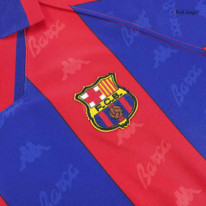 Stoichkov #8 Barcelona 1996/97 Hjemme Retro drakt