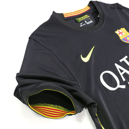 Neymar Jr #11 Barcelona 2013/14 Tredje Retro drakt