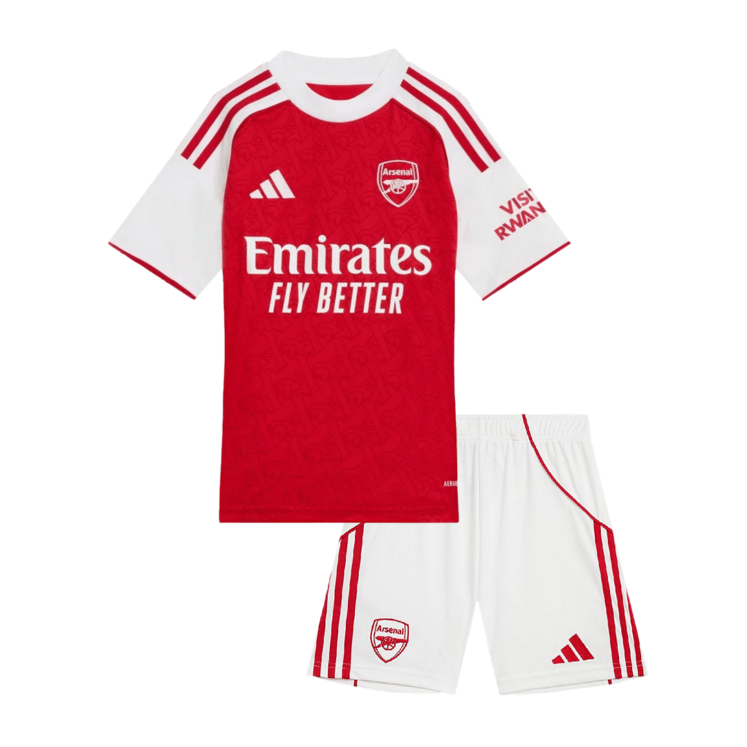 Arsenal Hjemme Rød Barn Drakt + Shorts 2025/26