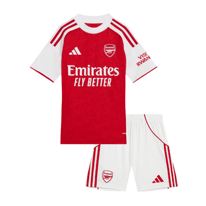Arsenal Hjemme Rød Barn Drakt + Shorts 2025/26