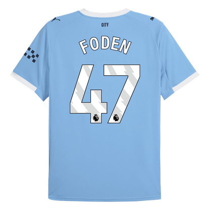 FODEN #47 Manchester City Hjemme Herrer Fan-drakt 2025/26
