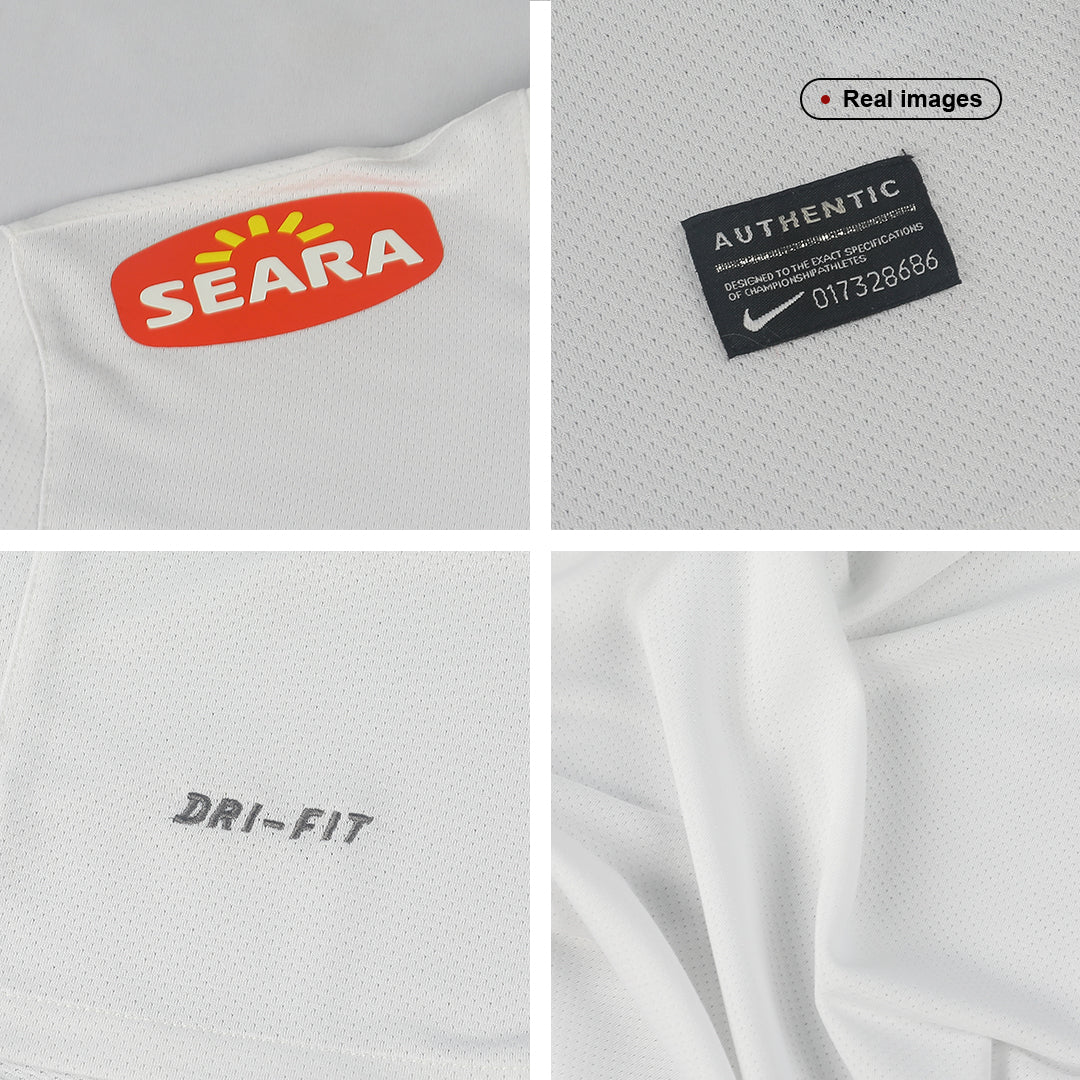 NEYMAR JR #11 Santos FC 2012 Hjemme Retro drakt