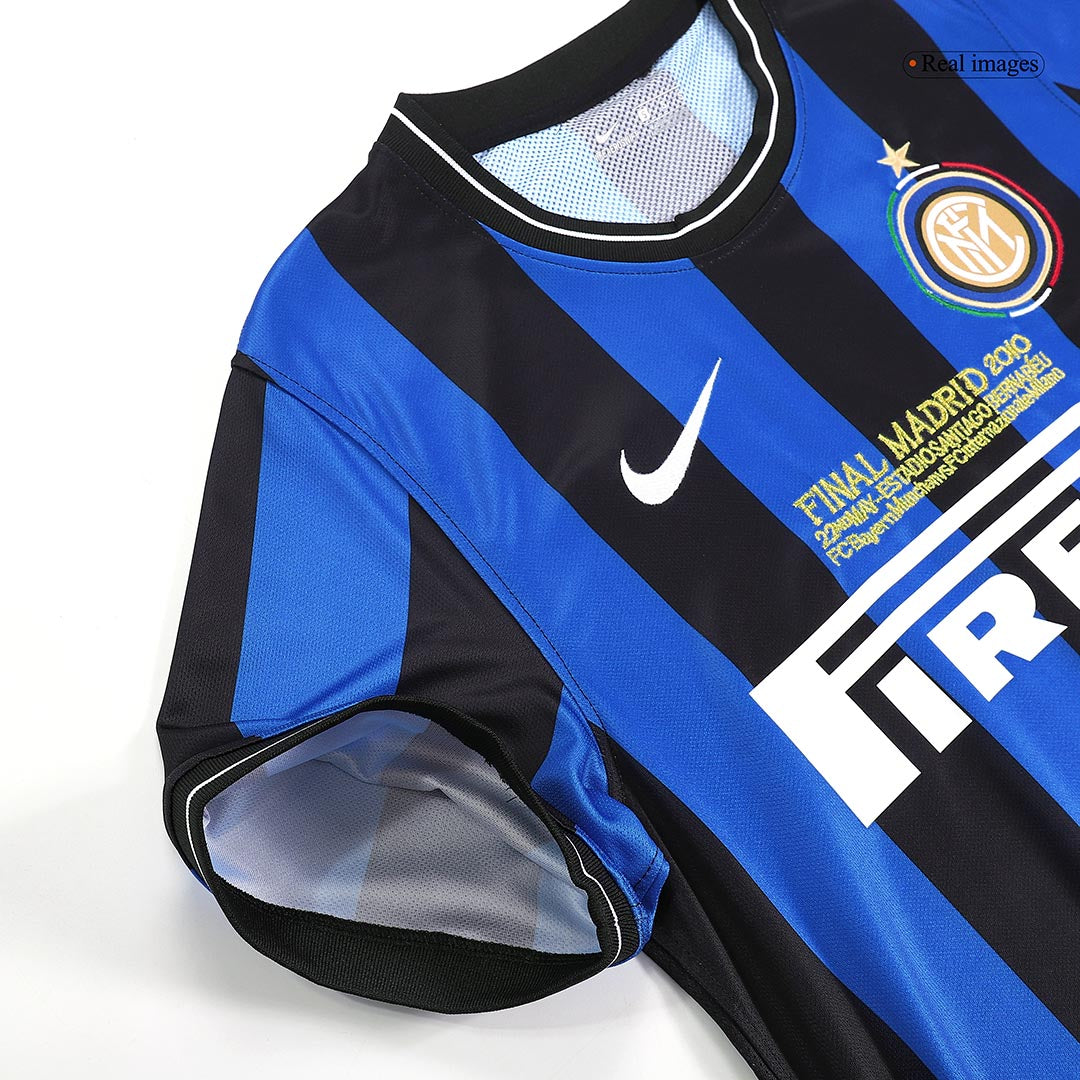 Inter Milan 2009/10 Hjemme Retro drakt – UCL-finale