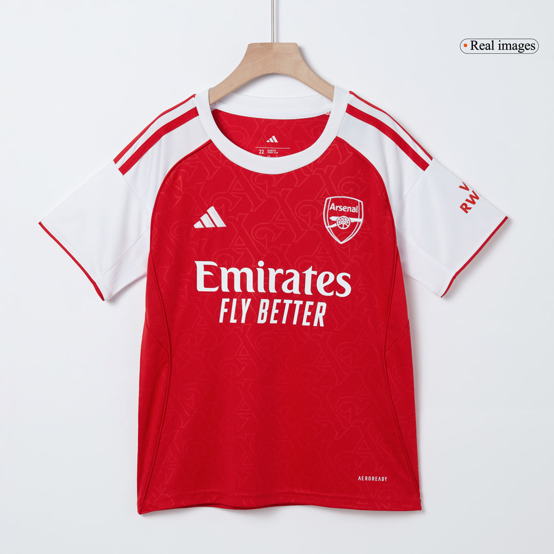 Arsenal Hjemme Rød Barn Drakt + Shorts 2025/26