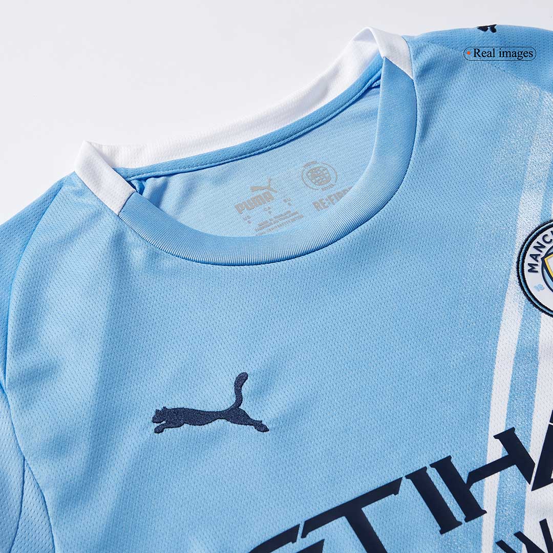 Manchester City Hjemme Herrer Fan-drakt Langermet 2025/26