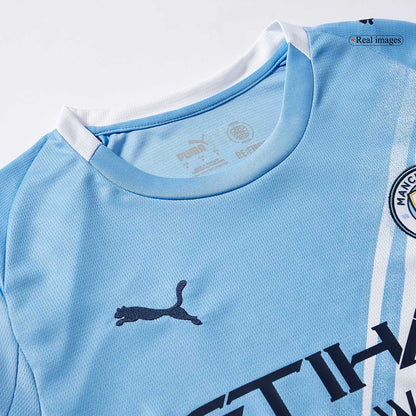 Manchester City Hjemme Herrer Fan-drakt Langermet 2025/26