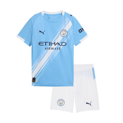 Manchester City Hjemme Barn Drakt + Shorts 2025/26