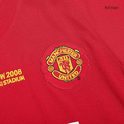 Manchester United 2007/08 Hjemme Retro drakt – UCL-finale