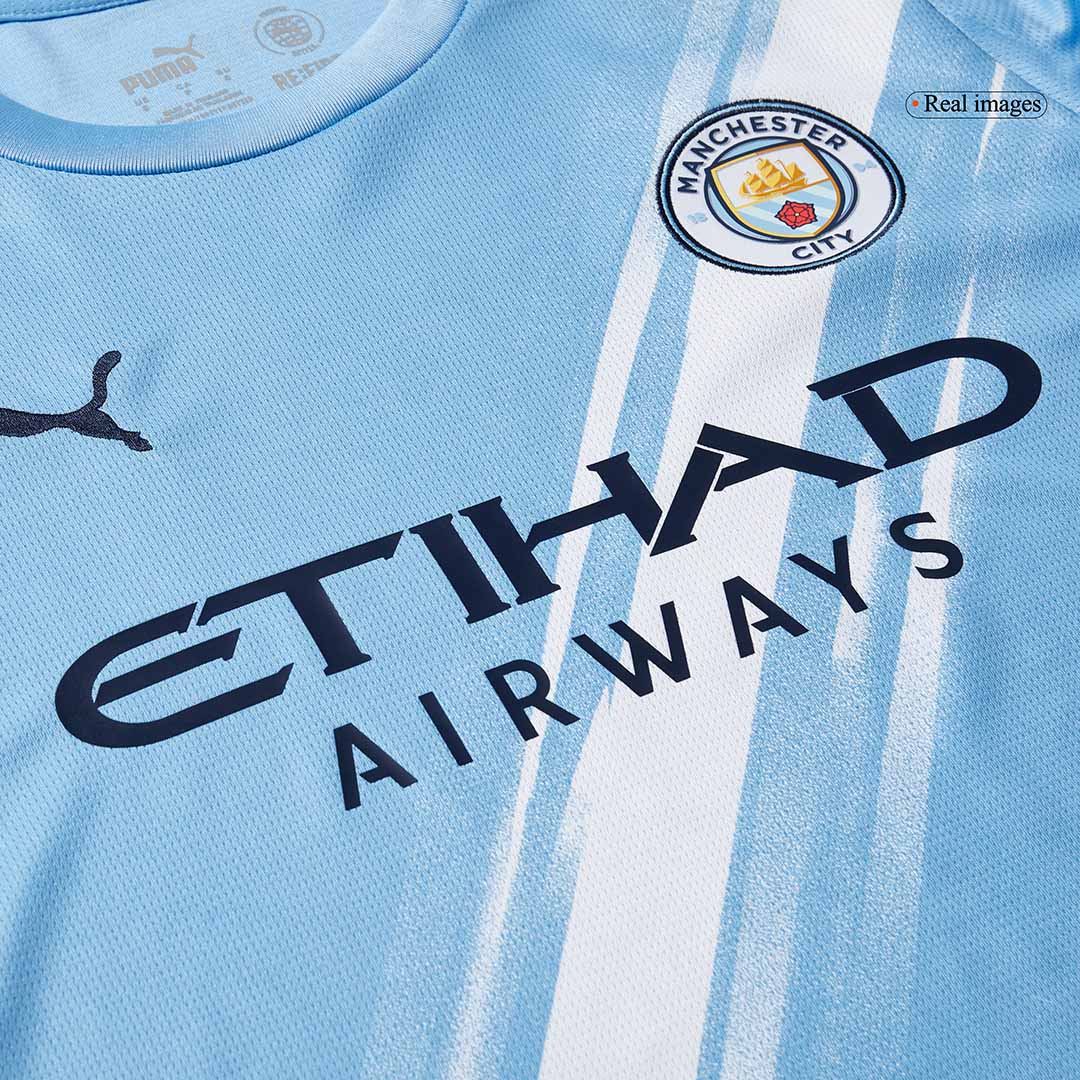 Manchester City Hjemme Herrer Fan-drakt Langermet 2025/26