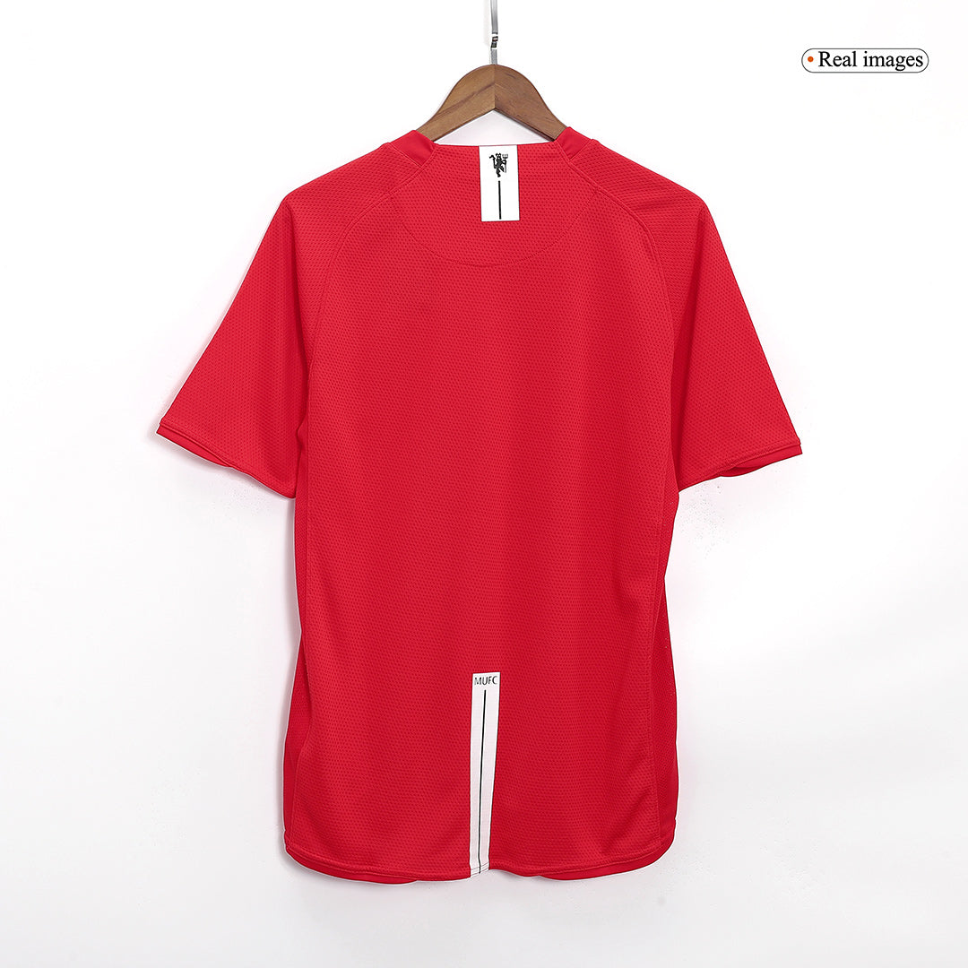 Manchester United 2007/08 Hjemme Retro drakt – UCL-finale