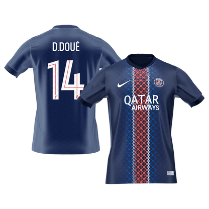 D.DOUÉ #14 PSG Hjemme Herrer Fan-drakt 2025/26