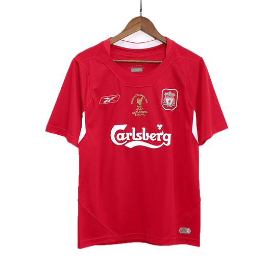 Liverpool 2005 Hjemme Retro drakt – UCL-finale