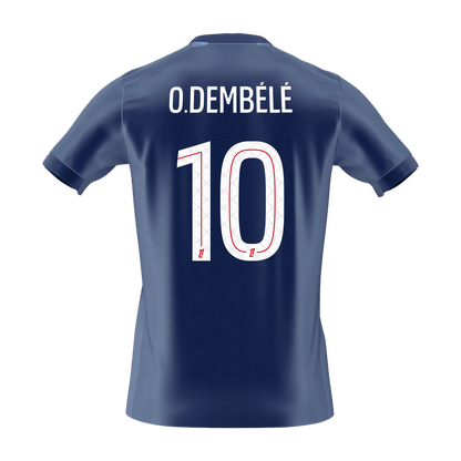 O.DEMBÉLÉ #10 PSG Hjemme Herrer Fan-drakt 2025/26
