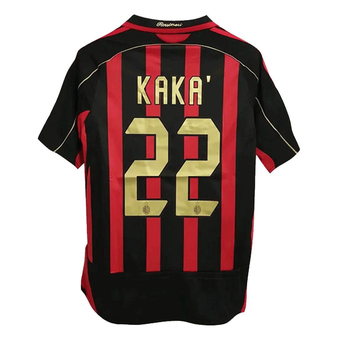 KAKA' #22 AC Milan 2006/07 Hjemme Retro drakt