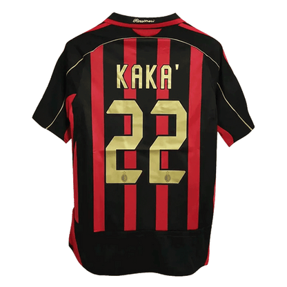 KAKA' #22 AC Milan 2006/07 Hjemme Retro drakt