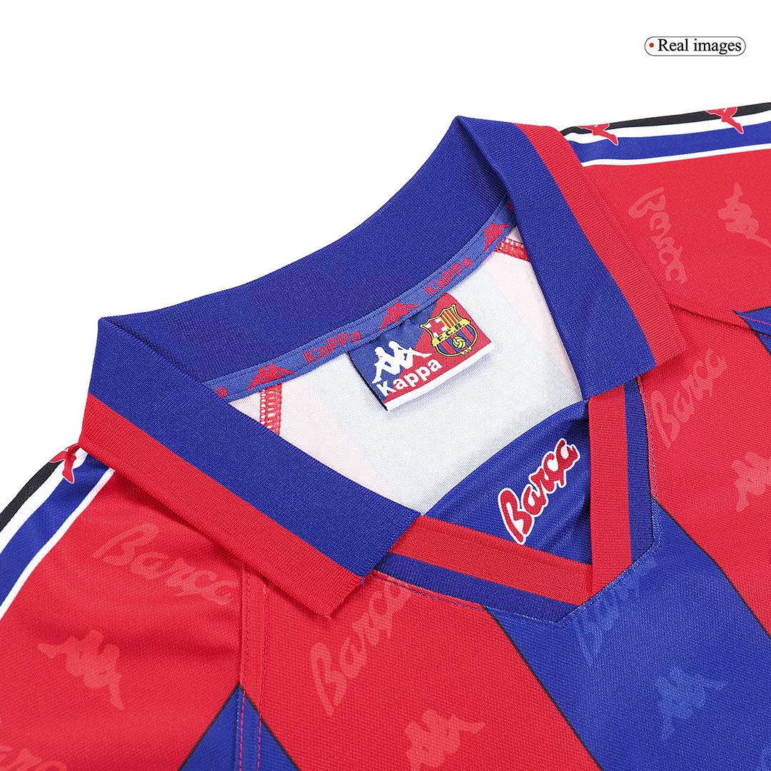 Stoichkov #8 Barcelona 1996/97 Hjemme Retro drakt