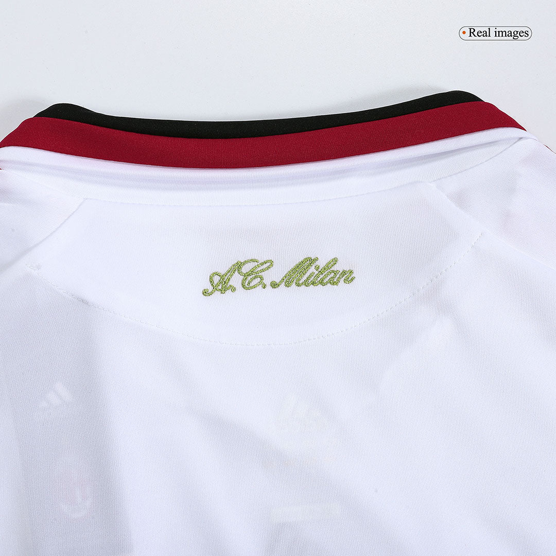 Ronaldinho #80 AC Milan 2009/10 Borte Retro drakt
