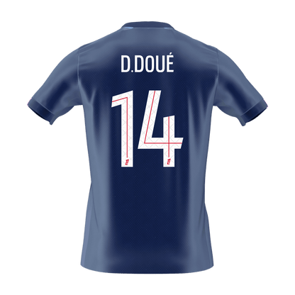 D.DOUÉ #14 PSG Hjemme Herrer Fan-drakt 2025/26