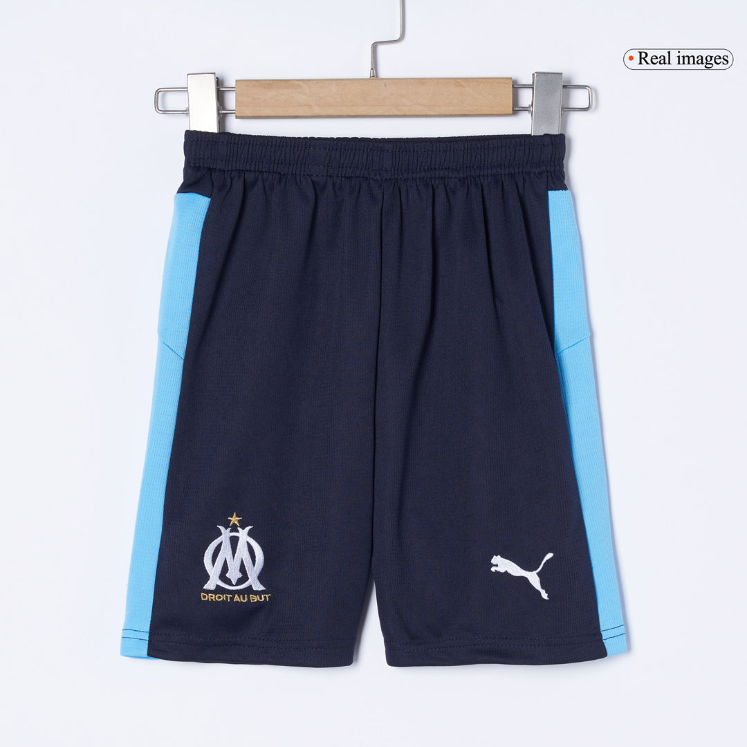 Marseille Borte Barn Drakt + Shorts 2025/26