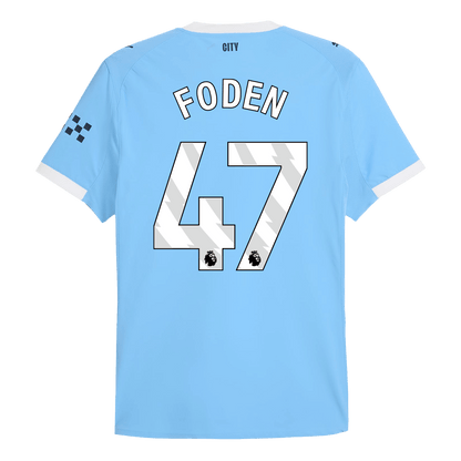 FODEN #47 Manchester City Hjemme Herrer Matchdrakt 2025/26