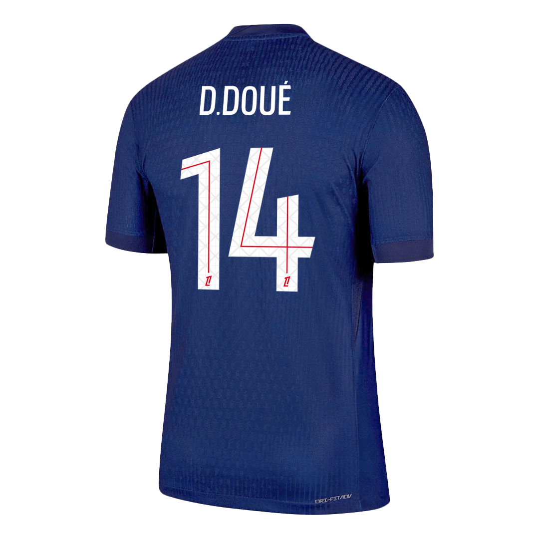 D.DOUÉ #14 PSG Hjemme Herrer Matchdrakt 2025/26