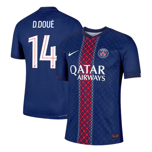 D.DOUÉ #14 PSG Hjemme Herrer Matchdrakt 2025/26