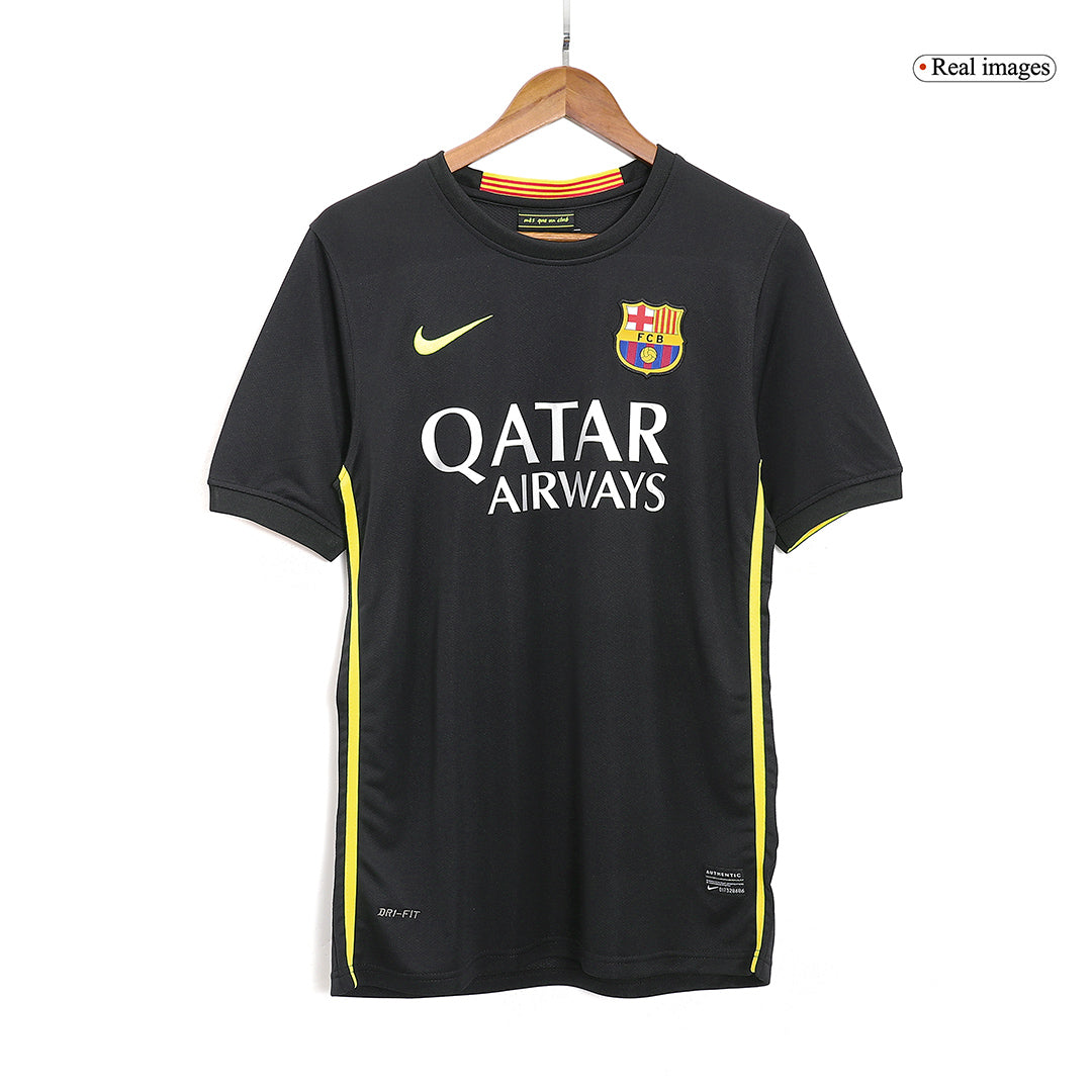 Messi #10 Barcelona 2013/14 Tredje Retro drakt