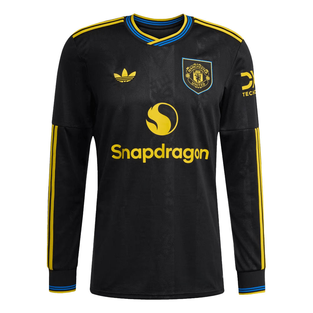 Manchester United Tredje Herrer Fan-drakt 2025/26 Langermet