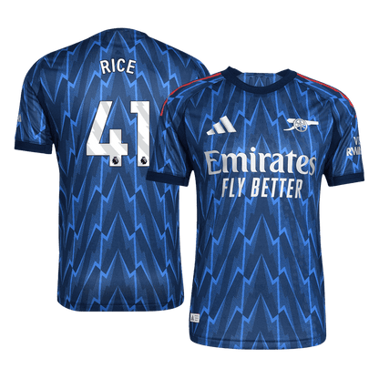 RICE #41 Arsenal Borte Herrer Matchdrakt 2025/26