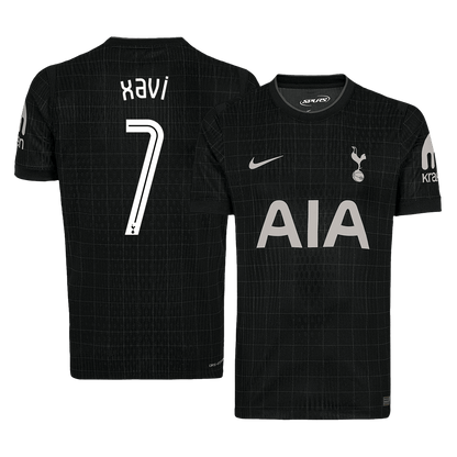 XAVI #7 Tottenham Hotspur Borte UCL Herrer Fan-drakt 2025/26
