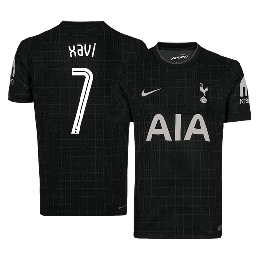 XAVI #7 Tottenham Hotspur Borte UCL Herrer Fan-drakt 2025/26