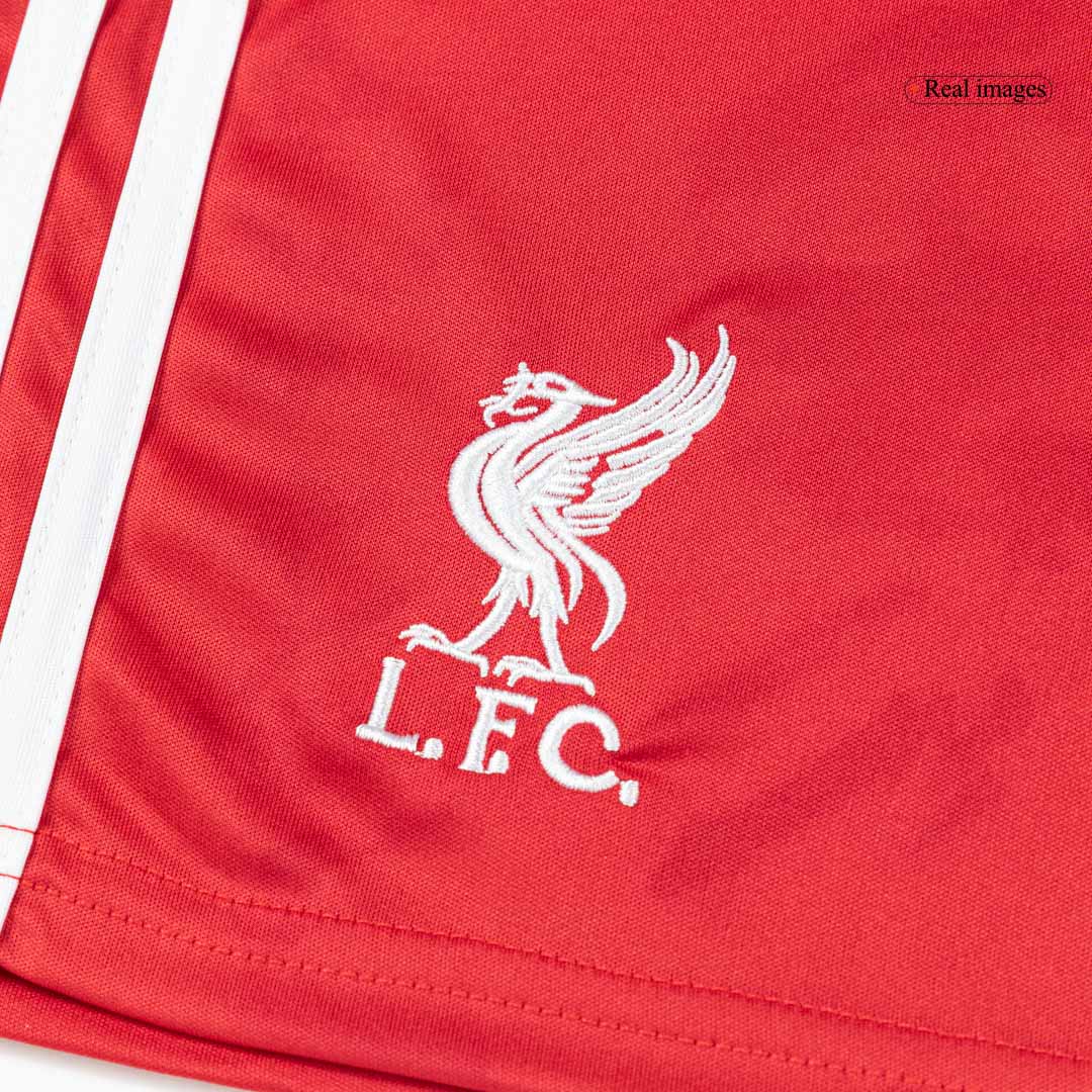 Liverpool Hjemme Full Barn Draktsett 2025/26 – Trøye + Shorts + Strømper