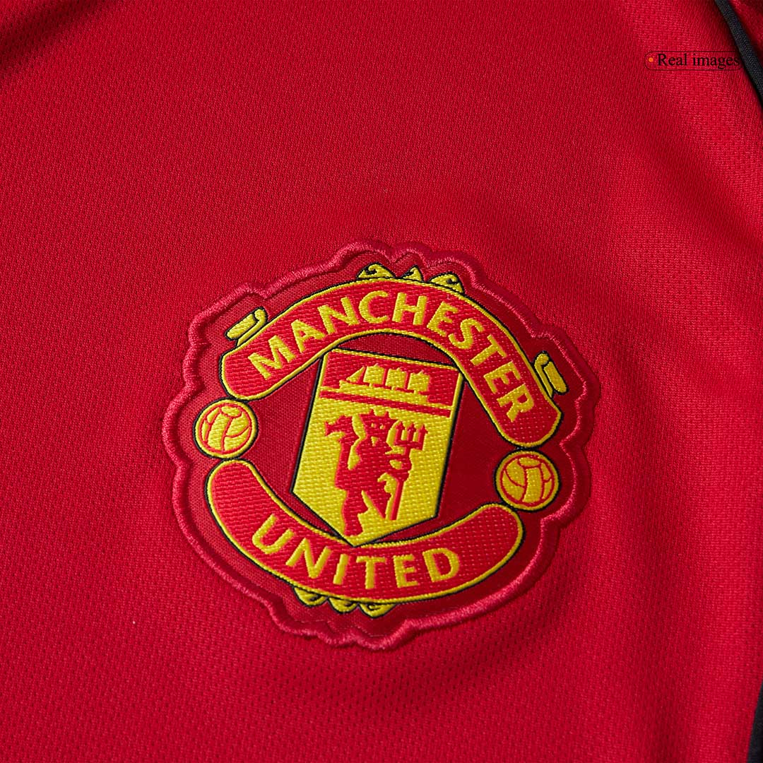 Manchester United Hjemme Herrer Fan-drakt 2025/26 Langermet