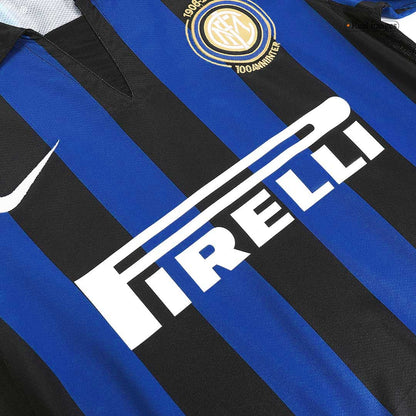 Inter Milan 2007/08 Hjemme Retro drakt