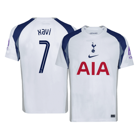 XAVI #7 Tottenham Hotspur Hjemme UCL Herrer Fan-drakt 2025/26