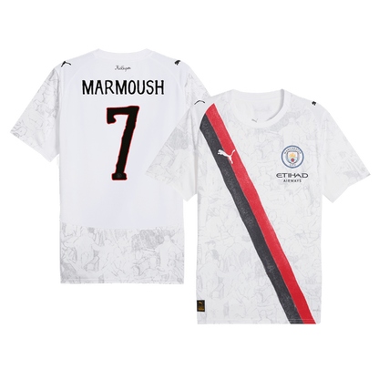 MARMOUSH #7 Manchester City KidSuper Herrer Fan-drakt 2025/26 – Klubb-VM