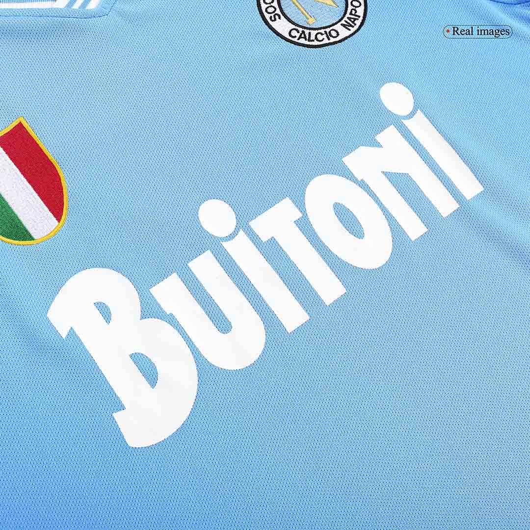 Napoli 1986/87 Hjemme Retro drakt
