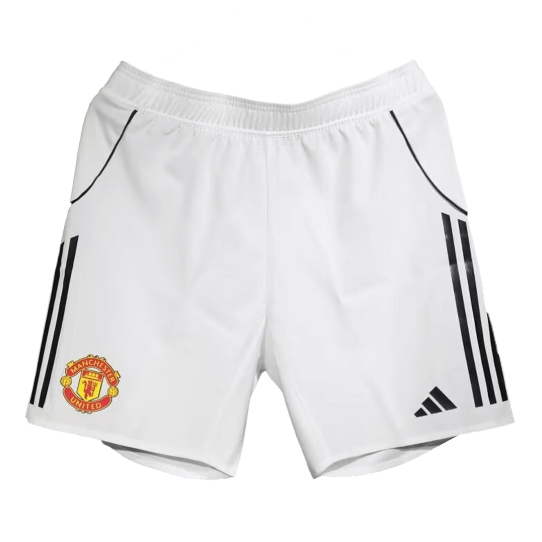 Manchester United Hjemme Herrer Shorts 2025/26