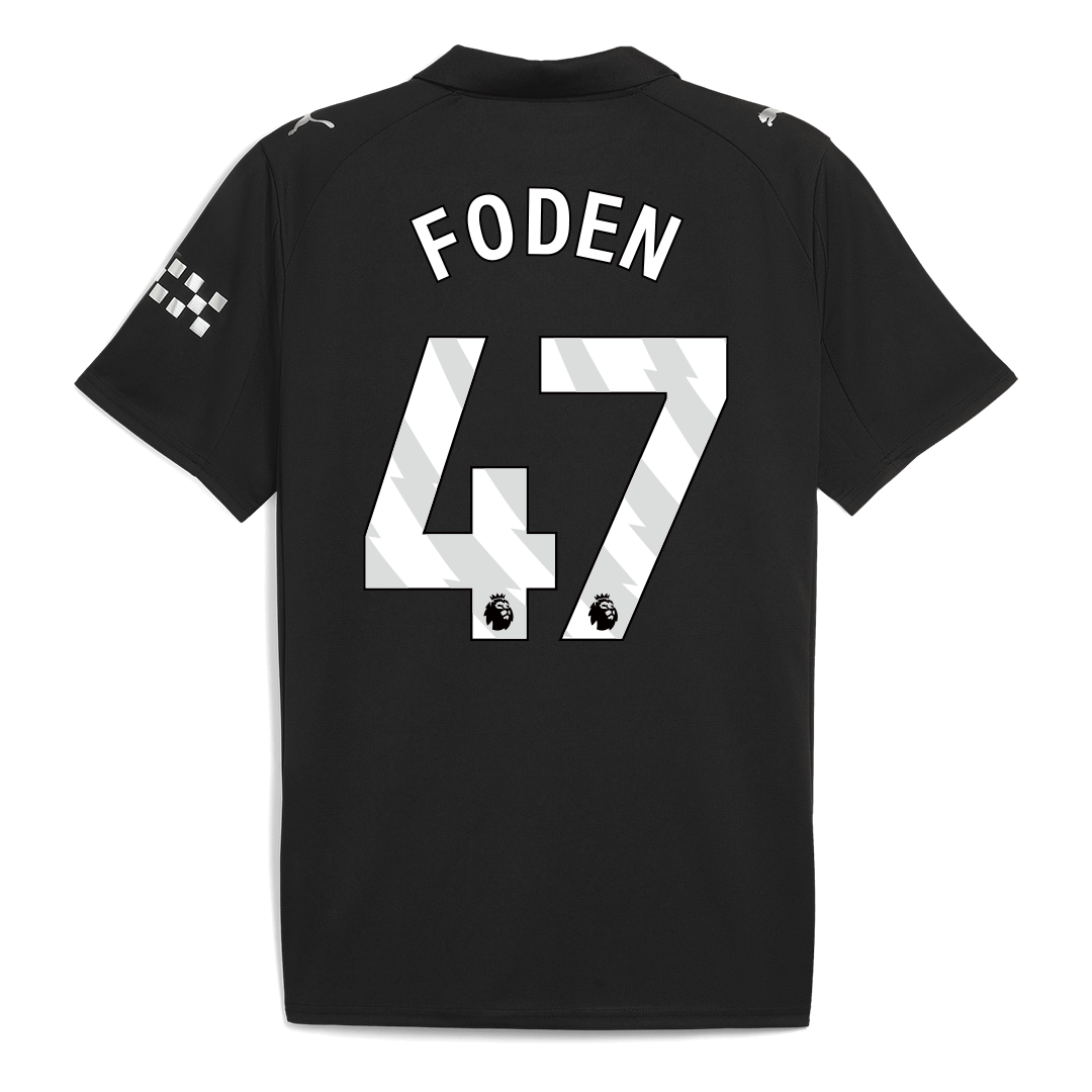 FODEN #47 Manchester City Borte Herrer Fan-drakt 2025/26