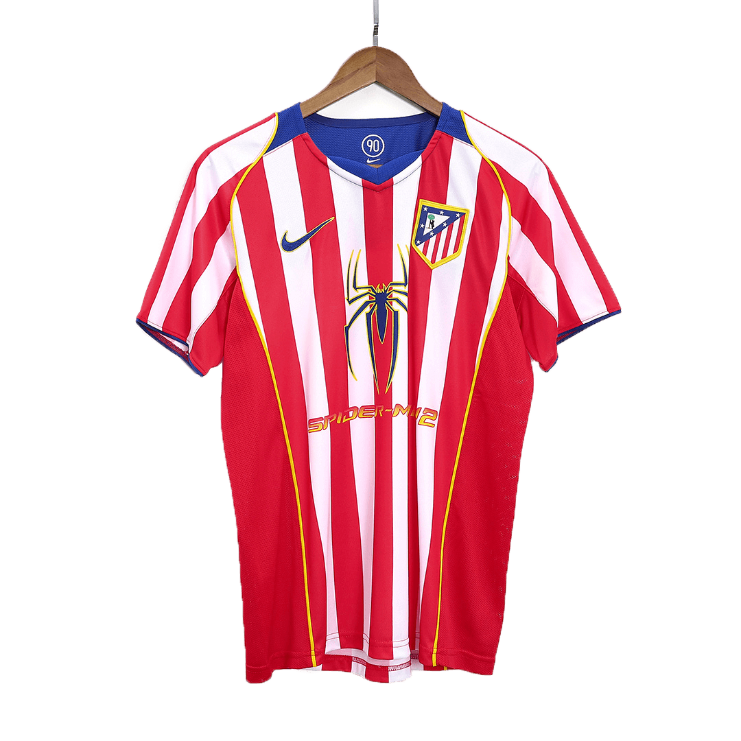 Torres #9 Atletico Madrid 2004/05 Hjemme Retro drakt