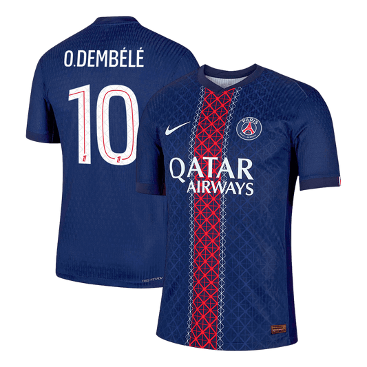 O.DEMBÉLÉ #10 PSG Hjemme Herrer Matchdrakt 2025/26