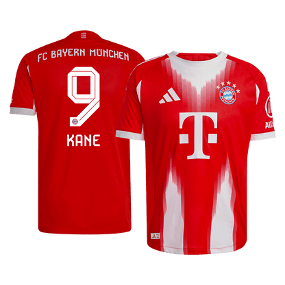 KANE #9 Bayern Munich Hjemme Herrer Matchdrakt 2025/26