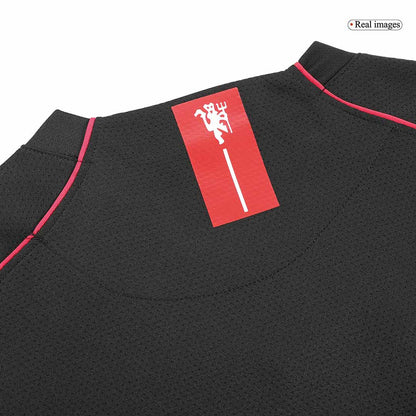 Manchester United 2007/08 Borte Retro drakt Langermet