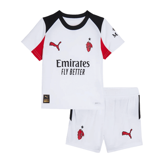 AC Milan Borte Barn Drakt + Shorts 2025/26